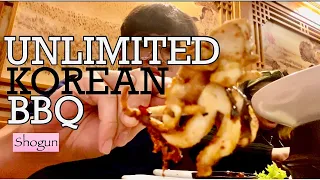 Unlimited Korean BBQ - Shogun Restaurant | Vlog # 10