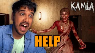 AmitBhai Plays Indian Horror Game KAMLA 😨