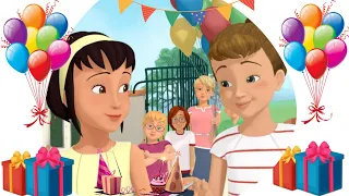 La Fête de Martine : Un Dessin Animé La Reine de la fête  Joyeux et Coloré