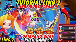 TUTORIAL LING SKILL 2 DI UPDATE TERBARU - HYPER RUBY GA BISA M4Tl !- COMBO MAGIC CHESS TERKUAT