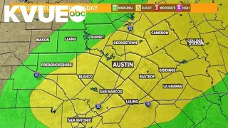 Live radar: Flood risk for Central Texas through Thursday afternoon