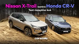 Nissan X-Trail vs Honda CR-V - test napędów