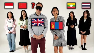 British Translator Guess 5 Asian's Nationality!! (Myanmar, Mongolia, Thailand, Indonesia, China)