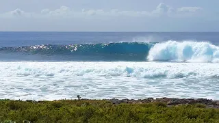 Empty Perfect Surf on a Remote Tropical Island