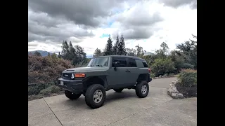 How to Tear Down Front Suspension on Toyota FJ Cruiser!!