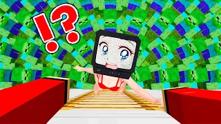 JJ Survival with TV WOMAN vs Zombie Apocalypse! ! Can Mikey Save TV GIRL?! in Minecraft - Maizen