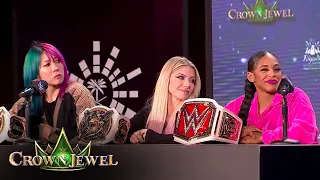 Damage CTRL tells Asuka & Alexa Bliss to check the sideplates