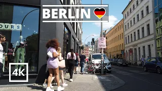 [4K] Day walk from Stadtmitte to Hackescher Markt, Berlin | Germany