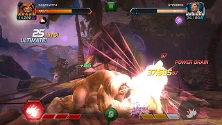 How to Use Sasquatch easily - marvel contest of champions