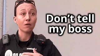 When Female Cops Regret Messing With Their Career