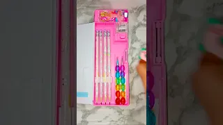 💜Filling 90s pencil latest new stationery collection💜#pencilcase#latest#school#youtube#viral#new#yt