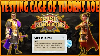 Testing Cage of Thorns AoE Talent with Constantine for Sixth March in KvK (SoC So8)