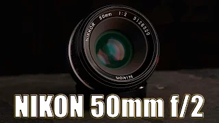 Nikon 50mm f2 Review Non-Ai Converted Vintage Lens