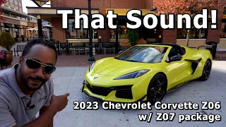 That Sound! - 2023 Chevrolet Corvette Z06 w/ Z07 package