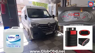 Reset AdBlue on Renault Master III using Launch / Thinkdiag tool