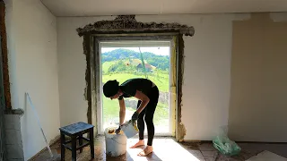 solo FEMALE country house RENOVATION in full swing | Martinas Life