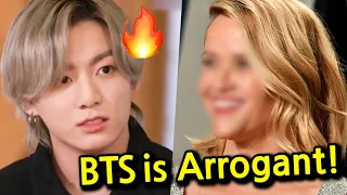 How BTS Jungkook Reacts to an American Reporter's Rude Request?