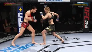 UFC 4 - Joanna hands are different !