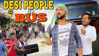 Desi People In Bus || Nazarbattu