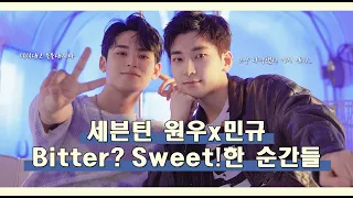 [세븐틴 원우x민규] Bitter?Sweet! 한 순간들 (Seventeen Wonwoo x Mingyu Bitter?Sweet! Moments)