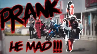 PRANKING A MOTORCYCLE SHOP