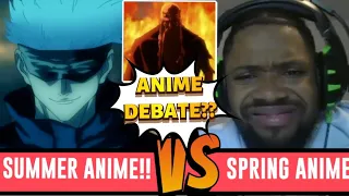 Top 10 Most Anticipated Anime of Summer 2023 (AMERICAN REACTS) #reaction #funny