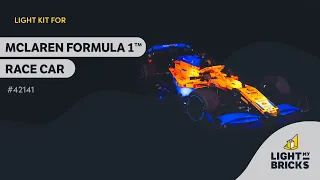LIGHT MY BRICKS - McLaren Formula 1™ Race Car 42141 Lighting Kit Demonstration