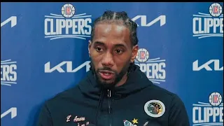 Kawhi Leonard said this after clippers loss to timberwolves