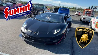 Summit Racing Car Show Aventador Galore!