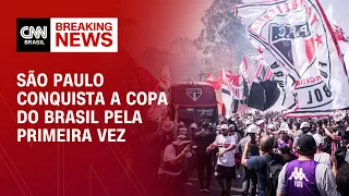 BREAKING NEWS: São Paulo conquista a Copa do Brasil pela primeira vez