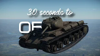 30+102-ти секундный обзор КВ-1С в War Thunder