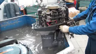Мотор лодочный Yamaha 30 DEM, б/у 1996 г.в.