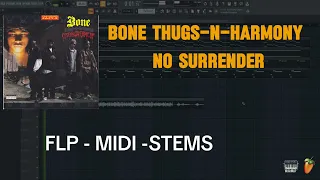 Bone Thugs n Harmony - No Surrender (FL Studio Remake) FLP + STEMS + MIDI