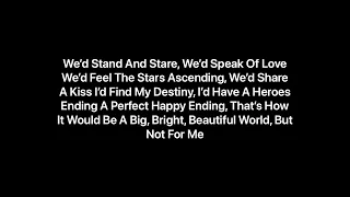 Shrek The Musical - Who I’d Be (Soundtrack Version) Lyrics