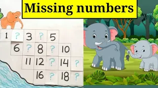 Missing numbers || Maths missing numbers fun story for kids