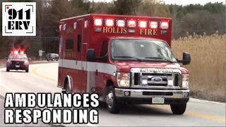 Ambulances Responding Compilation 2