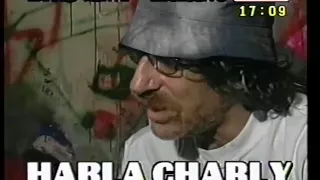 Charly Garcia bardeando a Crónica TV 1999