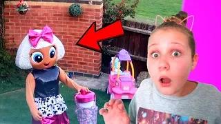 CAUGHT LOL SURPRISE DOLL IN MY HOUSE!! (Diva left us Secret Messages)