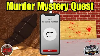 How To Solve The ERLC 2023 Murder Mystery Quest | Full Guide