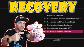 El VIDEO DEFINITIVO UNIVERSAL - Como entrar en MODO RECOVERY ps3 2021 hasta 2050