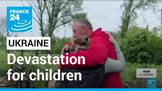 Hundred days of war in Ukraine brought devastation for children not seen since WWII • FRANCE 24