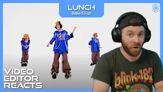 Video Editor Reacts to Billie Eilish - Lunch