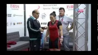 2013 World Weightlifting Championships Womens -75kg Snatch