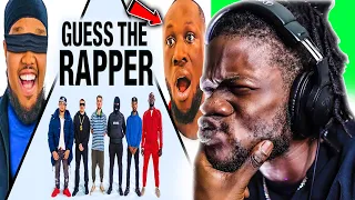 THIS WAS A  REAL CHALLENGE! | GUESS THE RAPPER FT STORMZY (REACTION)