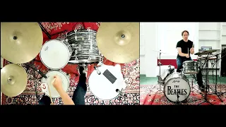 Rain - The Beatles - Isolated Drum Recreation (Original Speed) - 4K