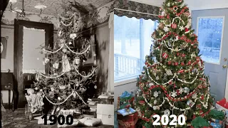 Evolution of Christmas trees! (1900s - 2020s)