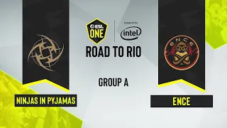 CS:GO - Ninjas in Pyjamas vs. ENCE [Inferno] Map 3 - ESL One: Road to Rio - Group A - EU