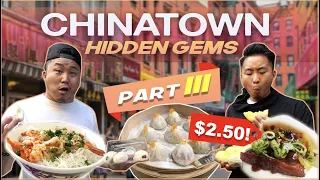 BEST CHEAP EATS in NEW YORK Pt. III (Chinatown $2.50)