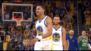 Jordan Poole had Steph Curry Smiling with Buzzer Beater