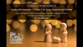 Carols from King's 2020 promo